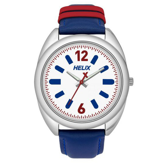 Helix Analog Navy Leather