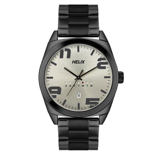 Helix Hustlers Black Stainless Steel Bracelet