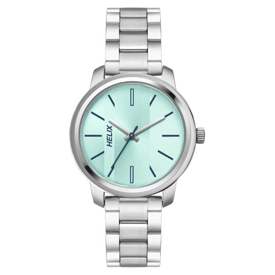 Helix Casual Women 35 mm Mint Green Dial