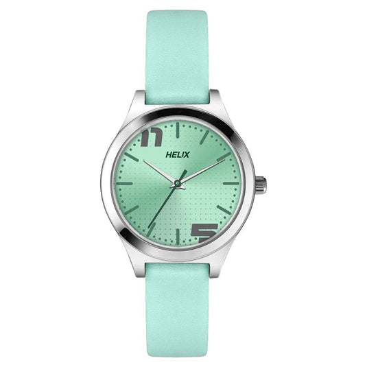 Helix Hustlers Blue Leather Strap