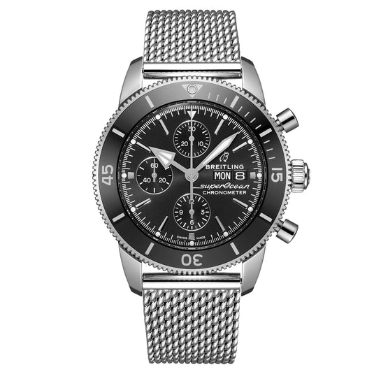 Superocean Heritage Chronograph 44 Black