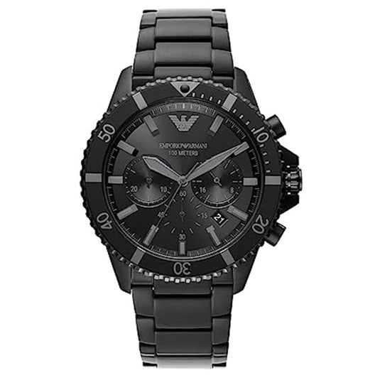 Diver Black Chronograph Black