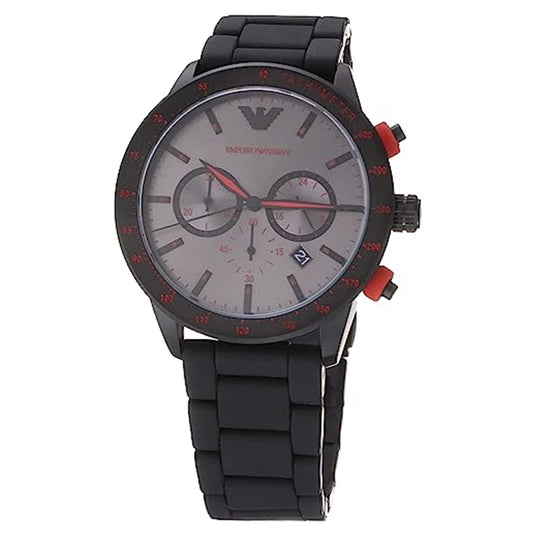 Mario Grey Dial & Black