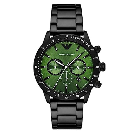Mario Green Dial & Black