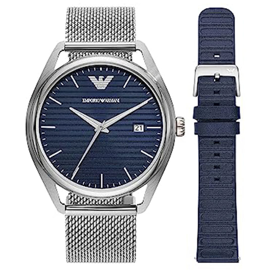 Matteo Blue Dial & Silver