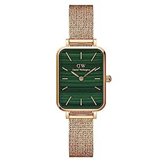 Quadro Pressed Melrose Green & Rose Gold