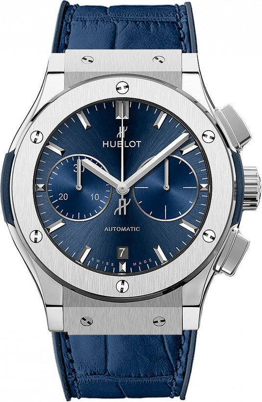 Classic Fusion Chronograph Titanium Blue