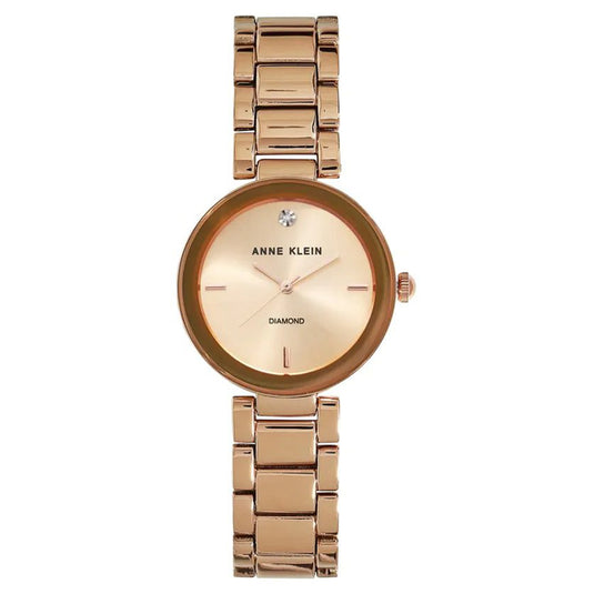 Anne Klein Rose Gold Stainless Steel