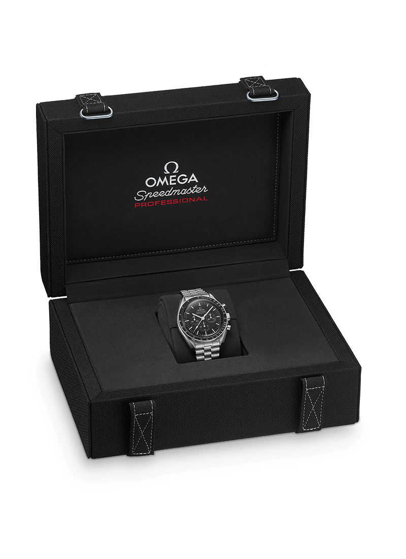 Speedmaster Moonwatch Professional Co‑Axial Master Chronometer Chronograph Black Dial