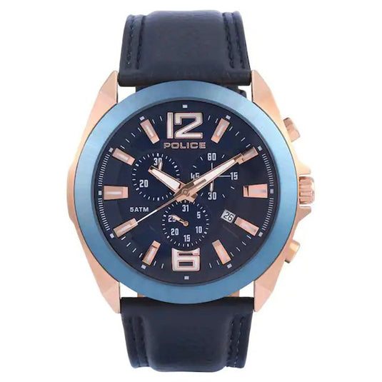 Urban Navy Blue Dial & Rose Gold