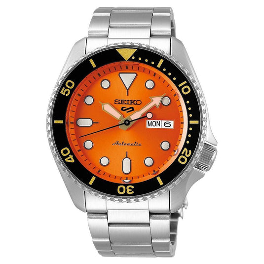 5 Sports Orange Dial