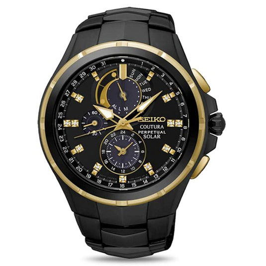 Coutura Black Stainless Steel Strap