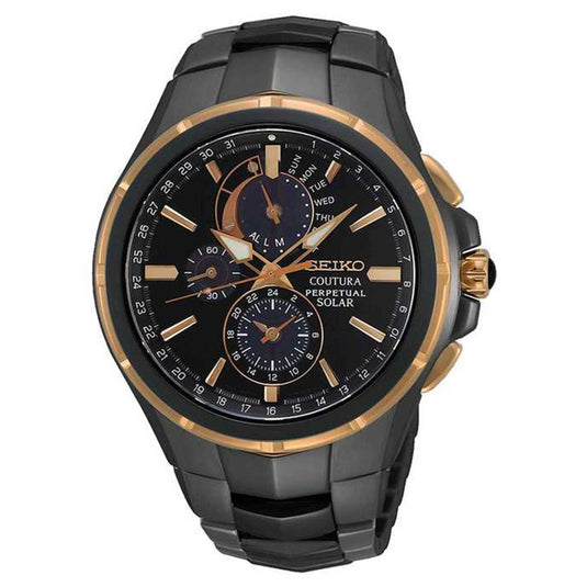 Coutura Chronograph Black Dial