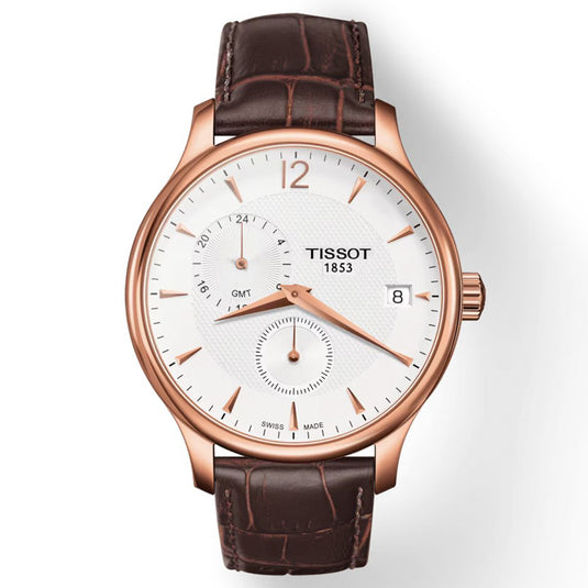 T-Classic Tradition GMT silver