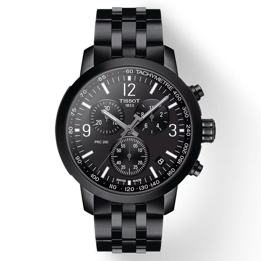 T-Sport PRC 200 Chronograp Black & Stainles Steel