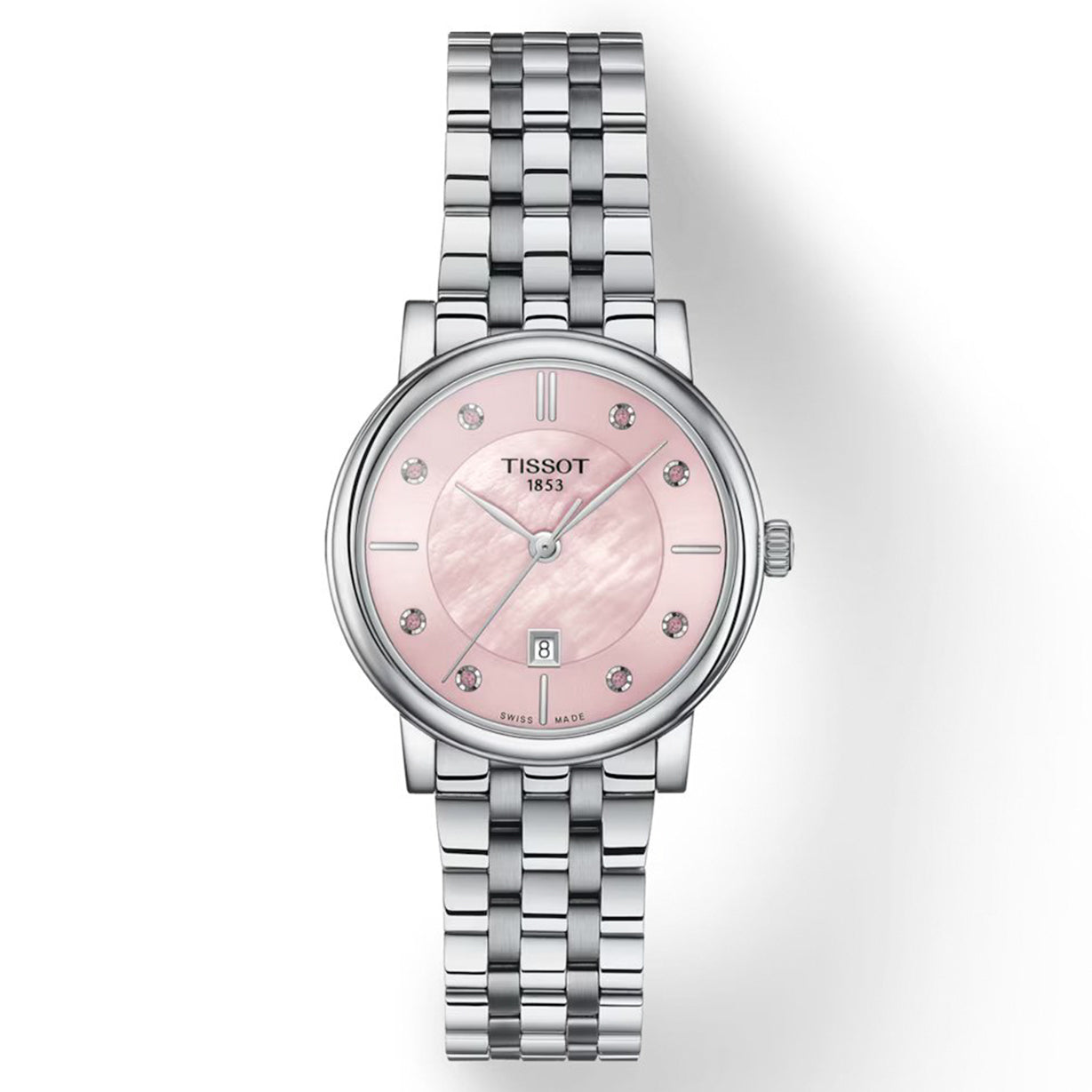 Tissot T-Classic Pink Mother-Of-Pearl Dial Women 30mm