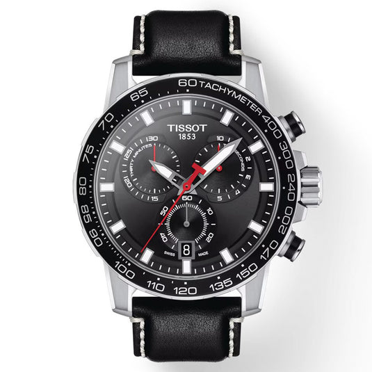 T-Sport Supersport Chrono Black Leather