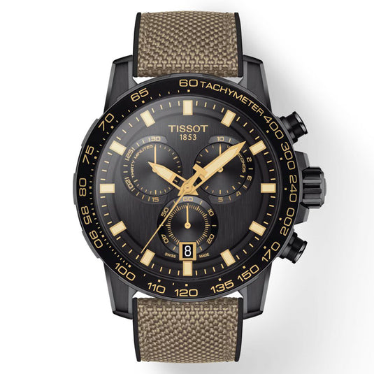 T-Sport Supersport Chrono Black & Beige