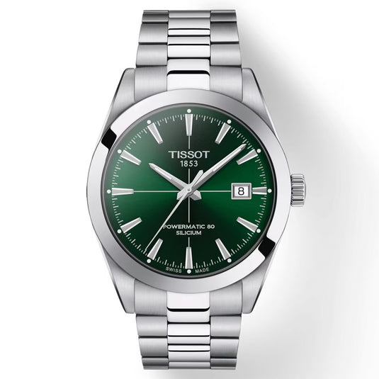 T-Classic Gentleman Powermatic 80 Silicium Green