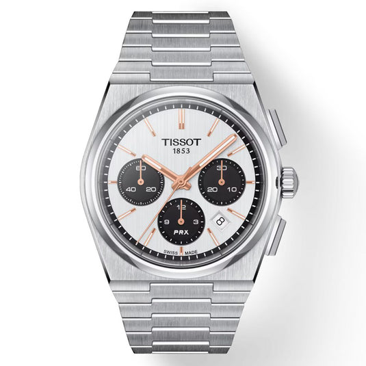 T-Classic PRX Automatic Chronograph White