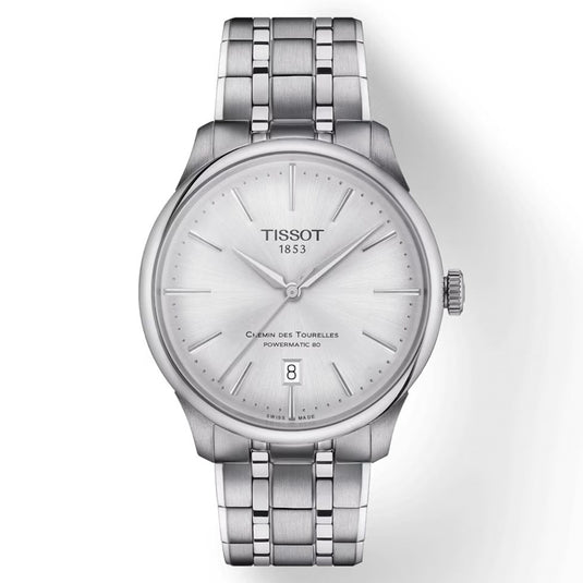 T-Classic Chemin des Tourelles Powermatic 80 39mm Grey