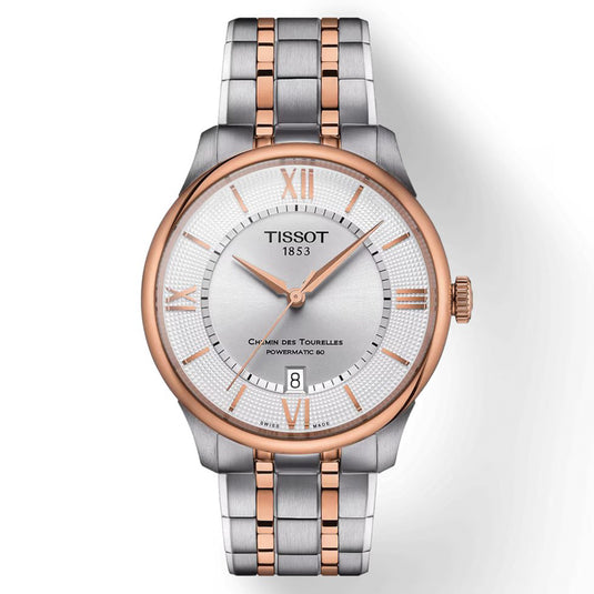 T-Classic Chemin des Tourelles Powermatic 80 39mm Silver