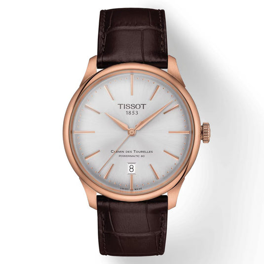 T-Classic Chemin des Tourelles Powermatic 80 39mm Rose Gold
