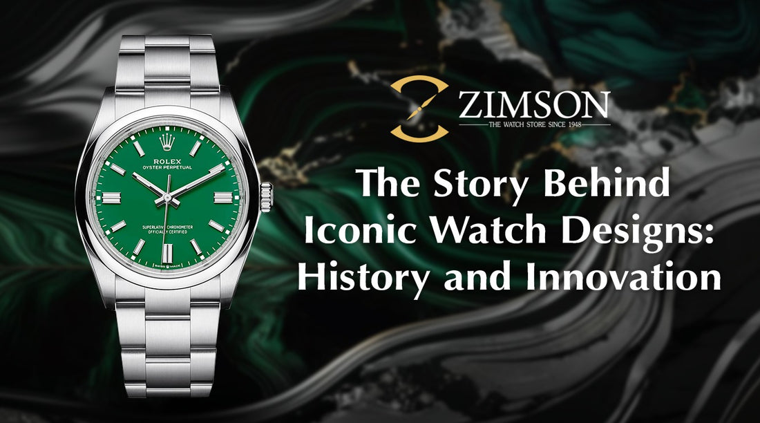 The Story Behind Iconic Watch Designs: History and Innovation