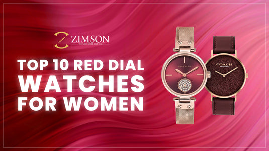 Top 10 Red Dial Watches for Women