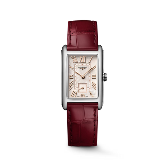 Longines Dolcevita Ivory Rose Flinque Dial Women 23.30 X 37.00mm L55124282