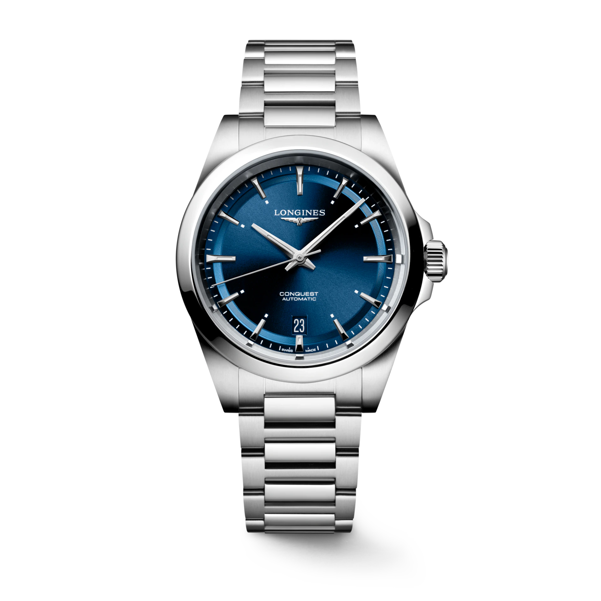 Longines Conquest Sunray Blue Dial Men 38mm L37204926