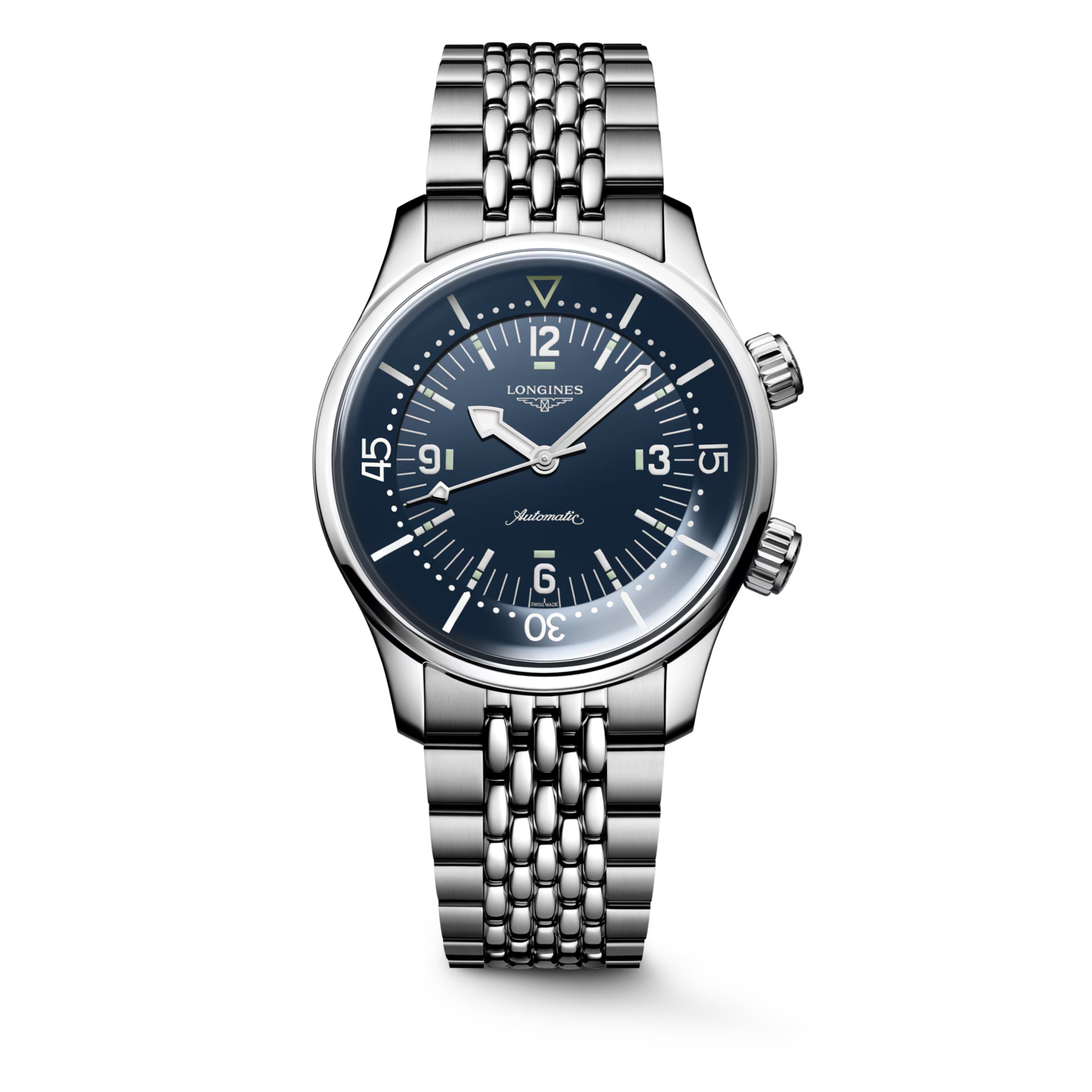 Longines Legend Diver Blue Lacquered Polished Dial Men 39mm L37644907