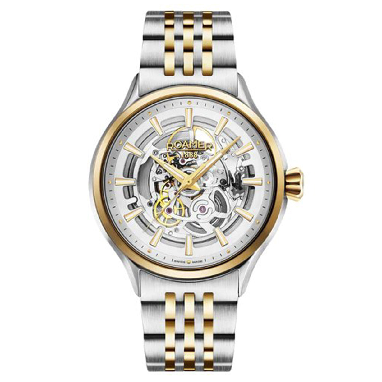 Competence Skeleton III Silver Dial