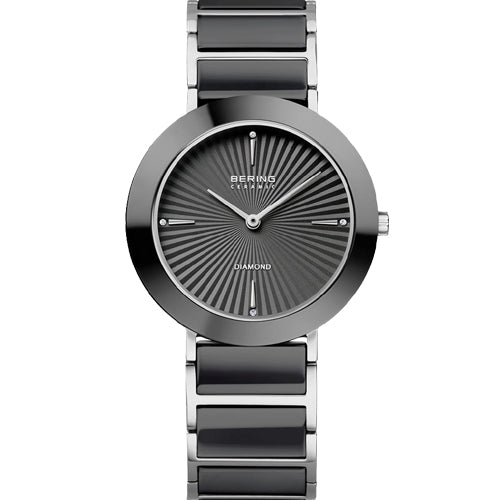 Bering Ceramic Black Dial Women 35mm 11435-702