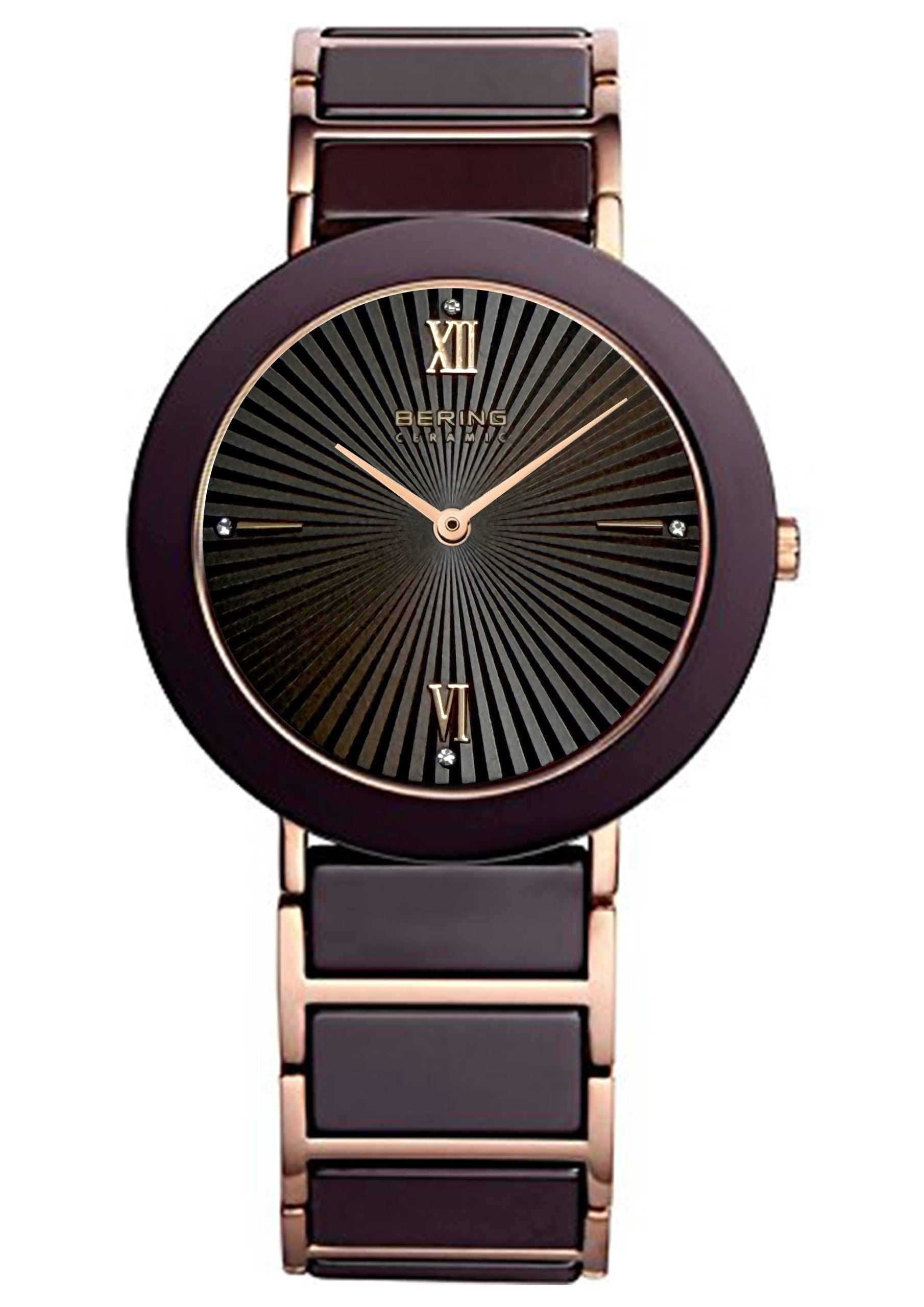 Bering Ceramic Brown Dial Women 11435-762 35mm
