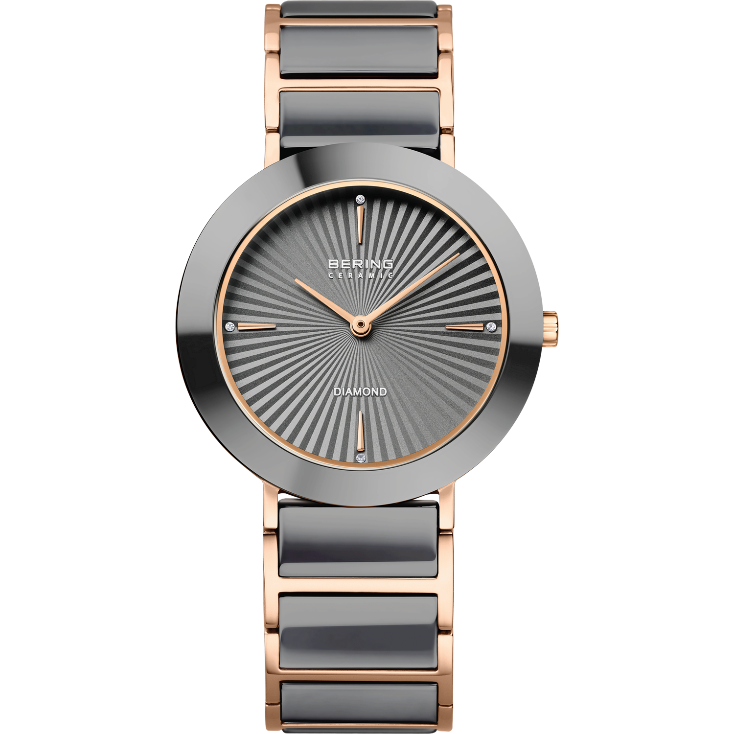 Bering Ceramic Grey Dial Women 11435-768 35mm
