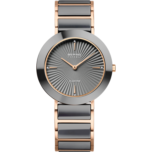 Bering Ceramic Grey Dial Women 11435-768 35mm