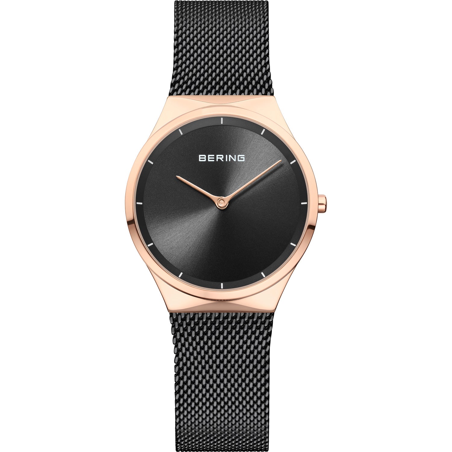 Bering Classic Black Dial Women 12131-162 31mm
