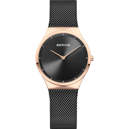 Bering Classic Black Dial Women 12131-162 31mm