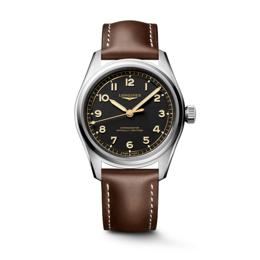 Longines Spirit pilot Black Matt Dial Men 39mm L38094532