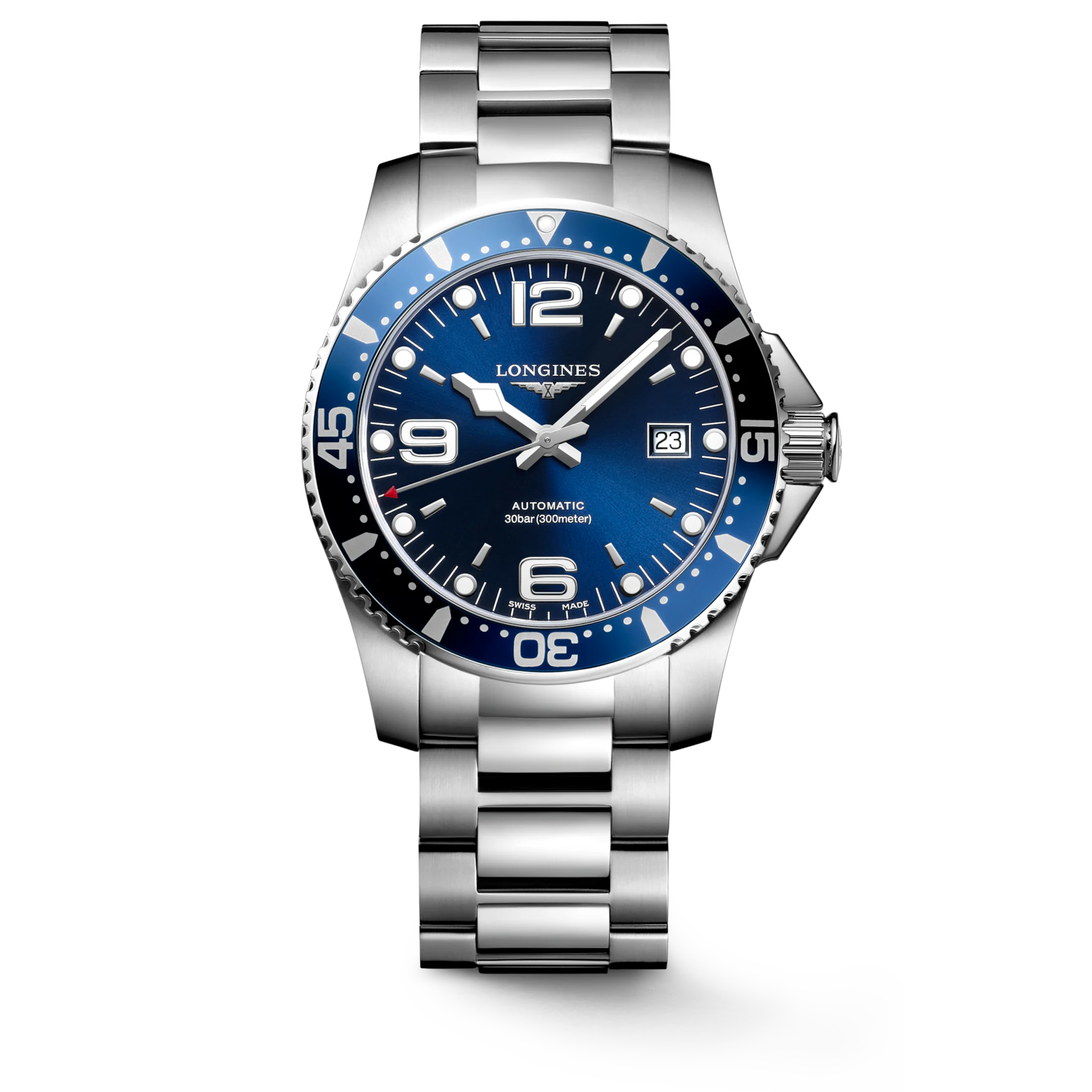 Longines HydroConquest Sunray Blue Dial Men 41mm L37424966