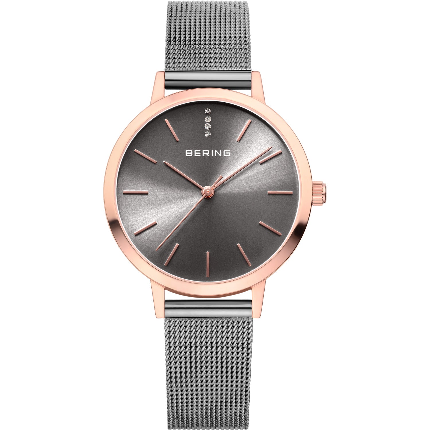 Bering Classic Grey Dial Women 13434-369 31mm