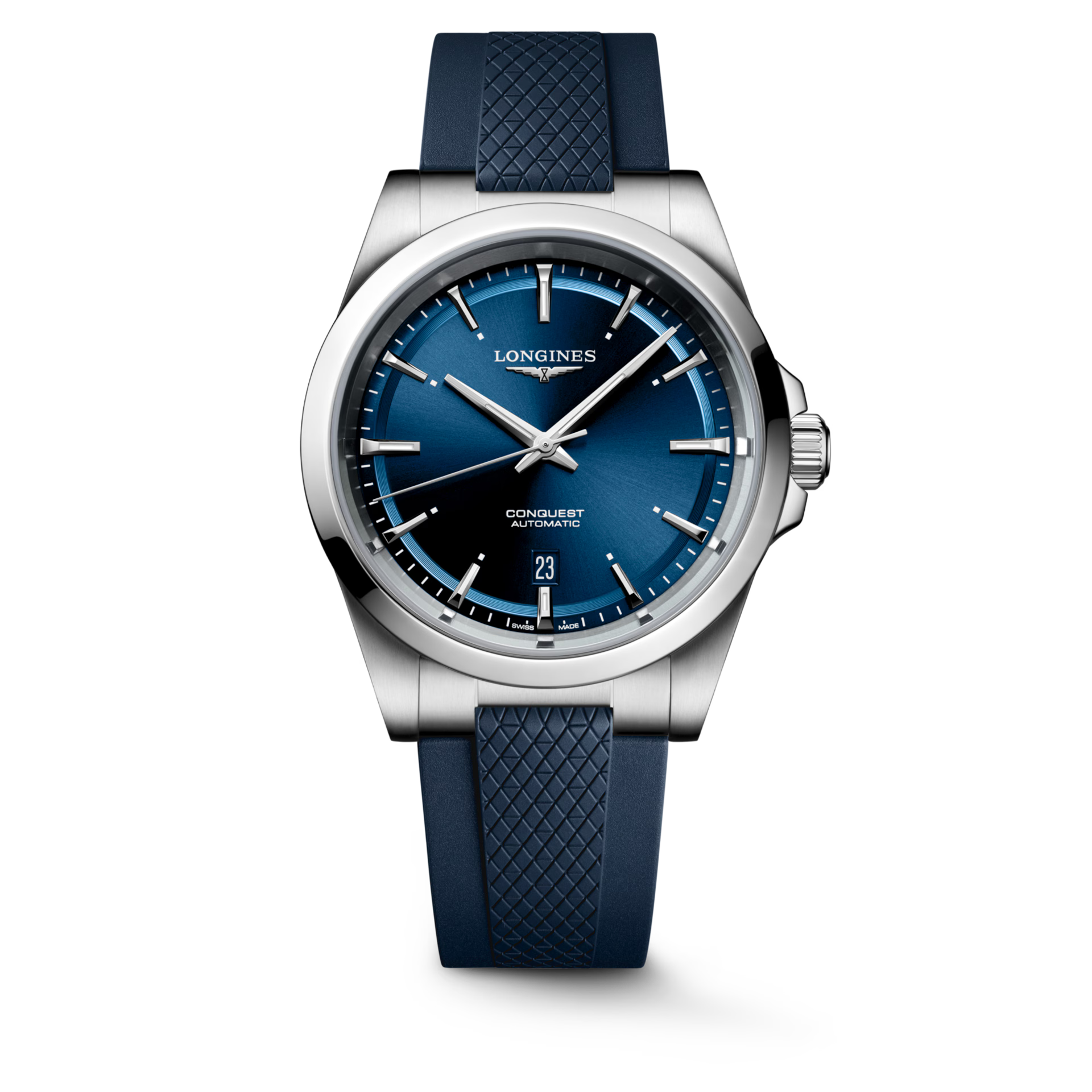 Longines Conquest Sunray Blue Dial Men 41mm L38304929