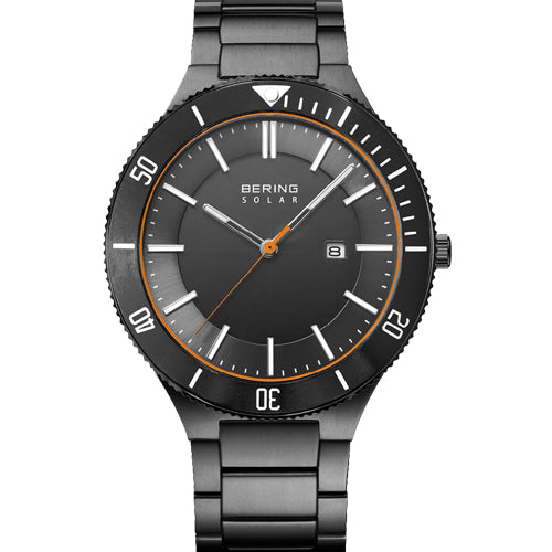 Bering Solar Grey Dial Men 43mm 14443-779