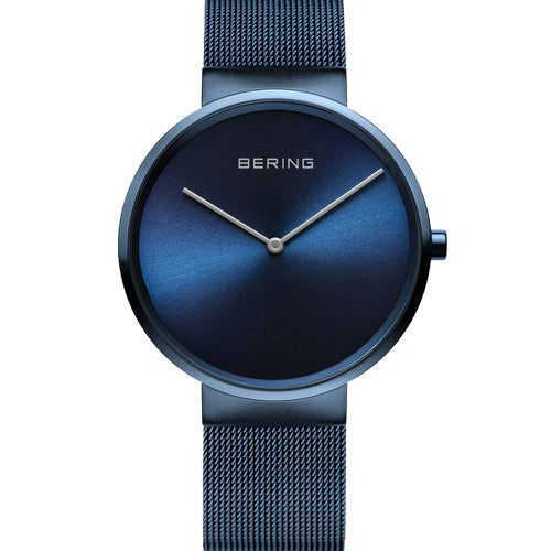 Bering Classic Blue Dial Men 39mm 14539-397