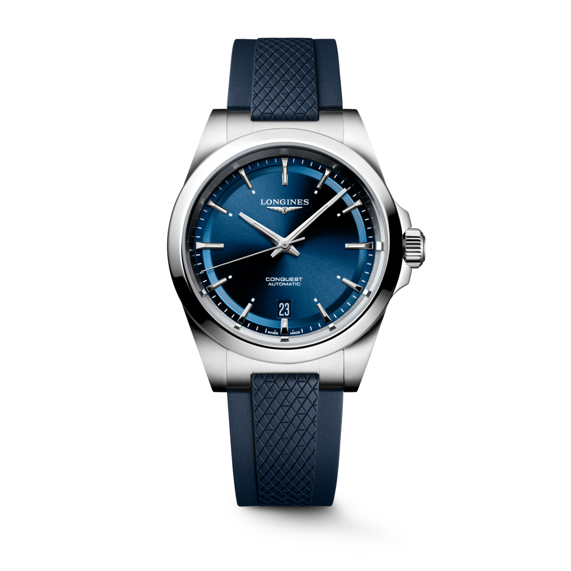 Longines Conquest Sunray Blue Dial Men 38mm L37204929