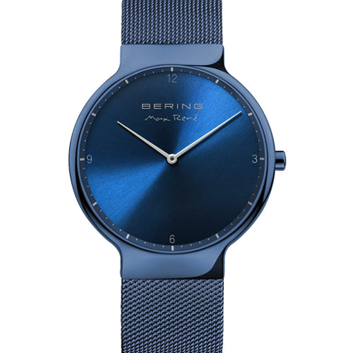 Bering Max Rene Blue Dial Men 40mm 15540-397