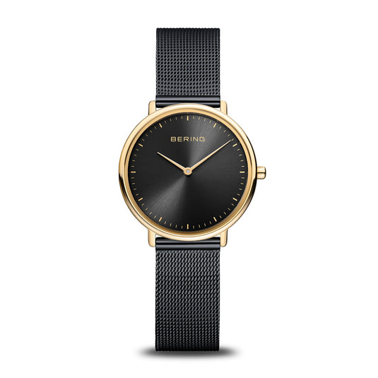 Bering Classic Black Dial Women 15729-132 29mm