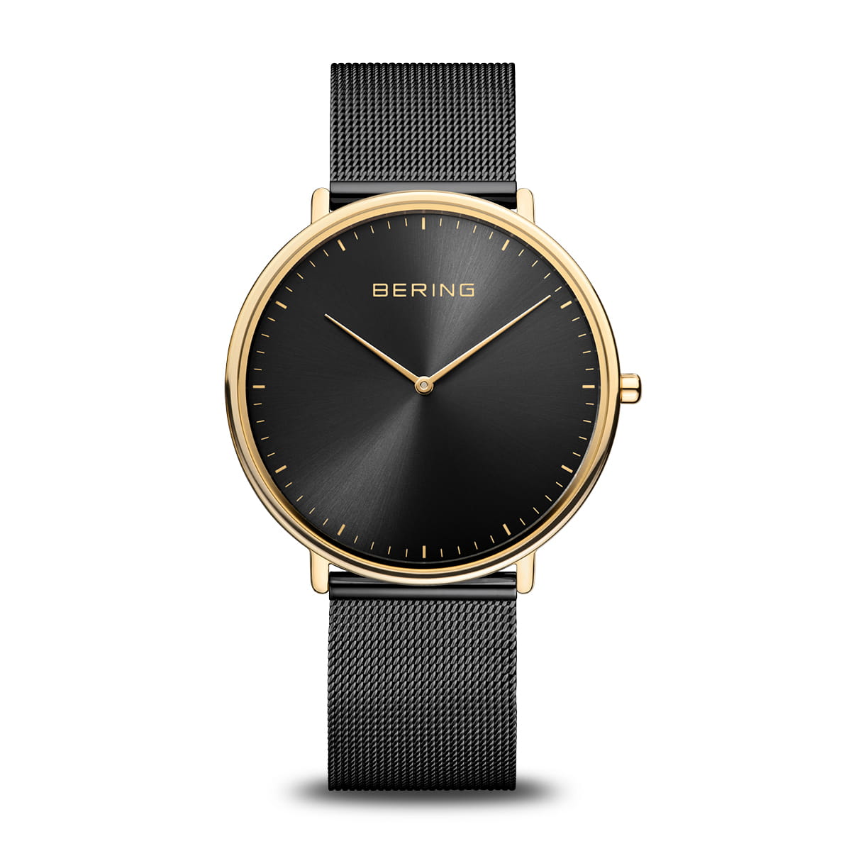 Bering Classic Black Dial Men 15739-132 39mm