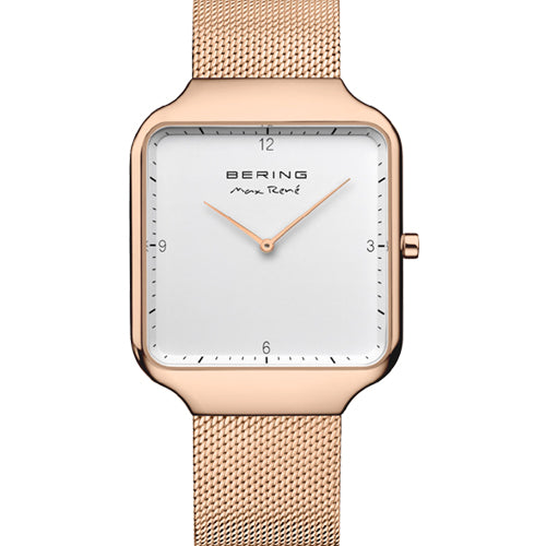 Bering Max Rene White Dial Men 36mm 15836-364